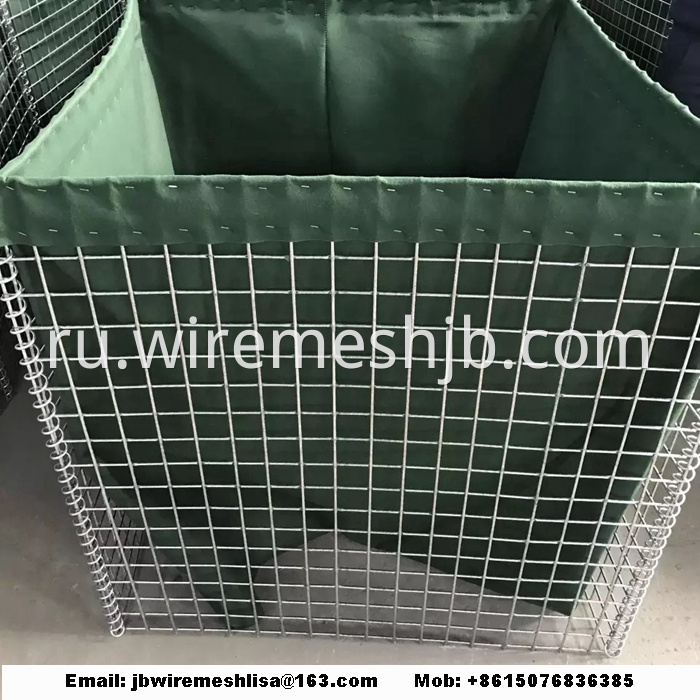 Defensive Bastion Hesco Barriers For Military Sand Wall